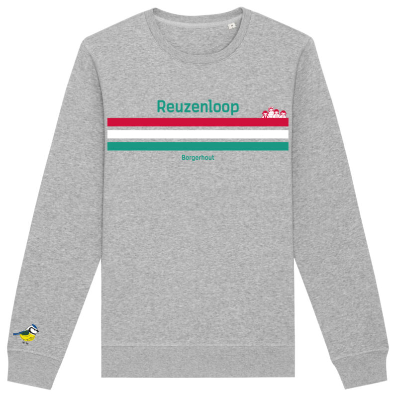 Packshot casual unisex sweater reuzenloop