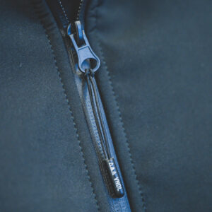 detail fleece jacket wit zipper